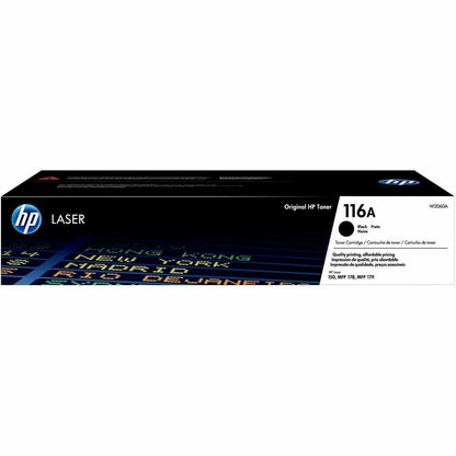 HP 116A Original Laser Toner Cartridge - Black - 1 Each - 1000 Pages