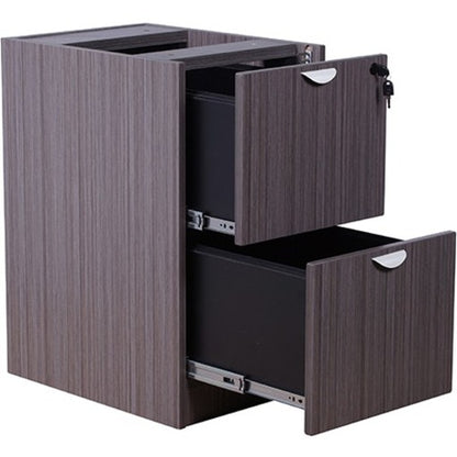 Boss Full Pedestal File/File - 28.5" Height x 26" Width x 22" Depth - Total Drawer(s): 2 - 1 Each