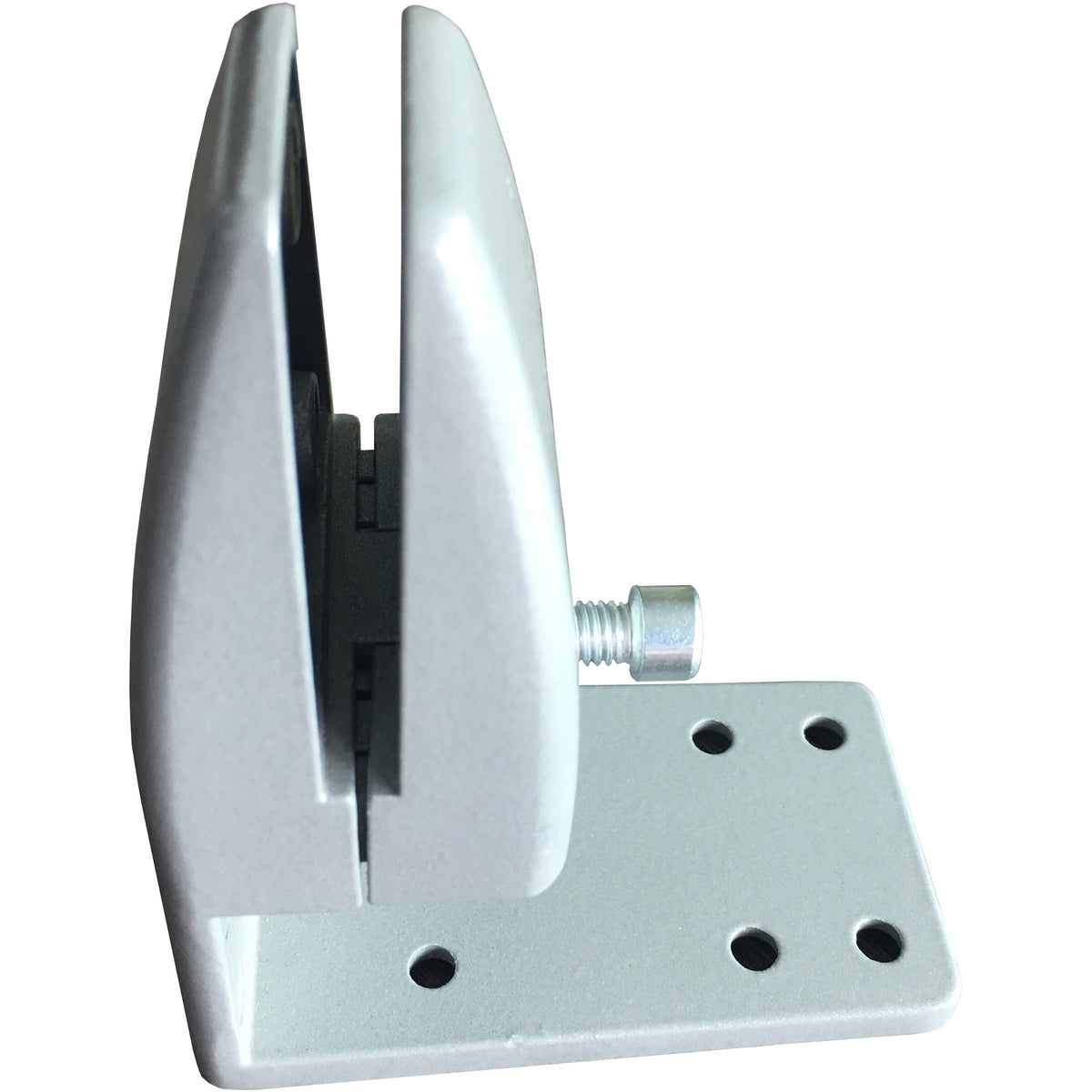 Boss Simple System Modesty Panel Bottom Mounting Bracket - 1.80" Width x 1.30" Depth x 2.40" Height - Metal - Silver, Dr