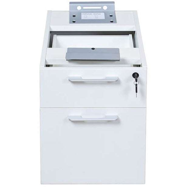 Boss Simple System Hanging Pedestal - 19" Height x 15.5" Width x 22.8" Depth - Finish: White - 1 Each