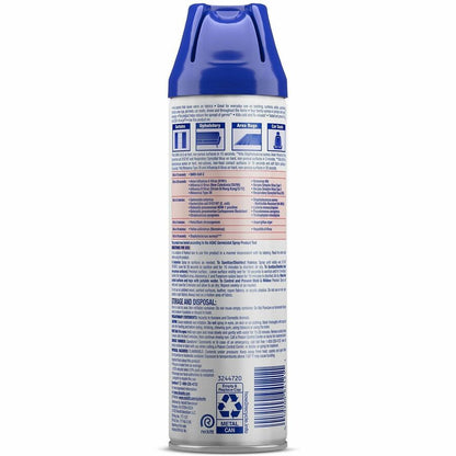 Lysol Fabric Disinfectant Spray - 15 fl oz (0.5 quart) - Lavender Fields Scent - Soft, Deodorize - Clear - 12 / Carton