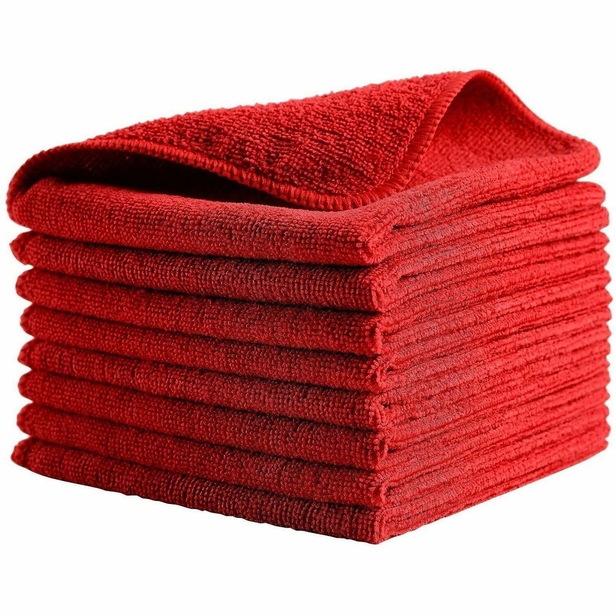 Rubbermaid Commercial Microfiber Cleaning Cloths - For Commercial - 16" Length x 16" Width - 12 / Carton