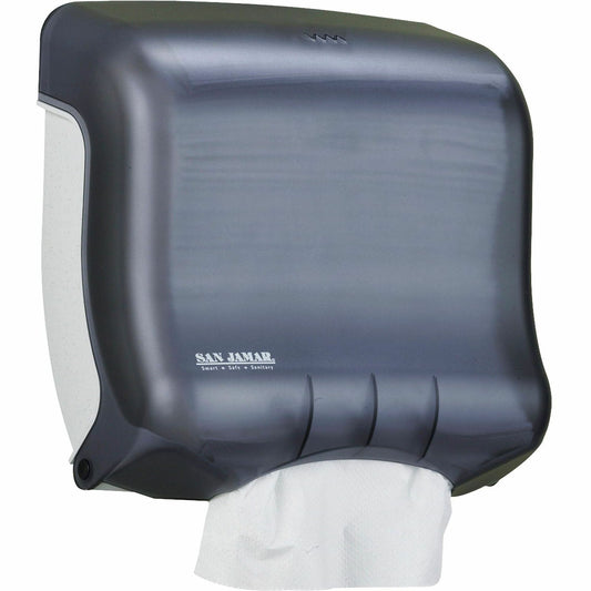 San Jamar UltraFold Towel Dispenser - C Fold, Multifold Dispenser - 240 x Sheet C Fold, 400 x Sheet Multifold - 6 / Cart