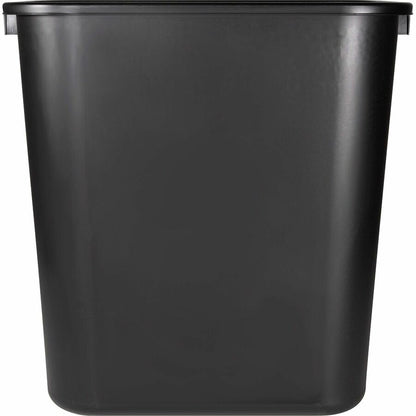 Sparco Rectangular Wastebasket - 7 gal Capacity - Rectangular - 15" Height x 14.5" Width x 10.5" Depth - Polyethylene - 