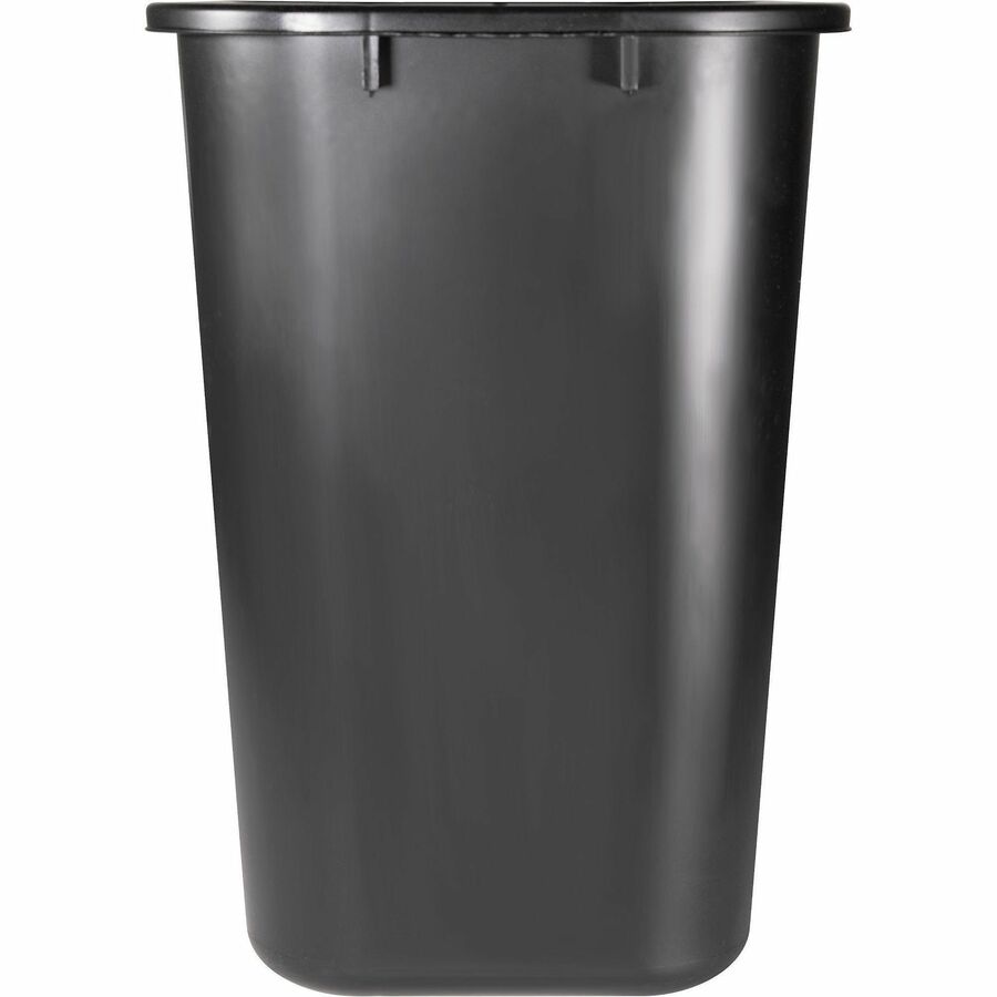 Sparco Rectangular Wastebasket - 7 gal Capacity - Rectangular - 15" Height x 14.5" Width x 10.5" Depth - Polyethylene - 