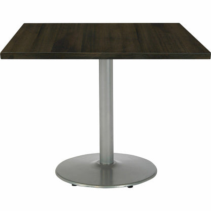 KFI 42" Round Vintage Wood Top Table - Espresso Round Top x 42" Table Top Diameter - Assembly Required - Vintage Wood To