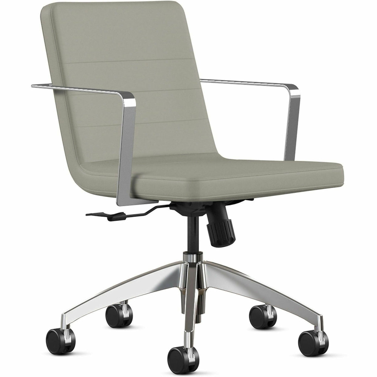 9 to 5 Seating 2450 Executive Mid-Back Task Chair - Mist Seat Color - Foam Seat Material - Mist Back Color - Foam Back M