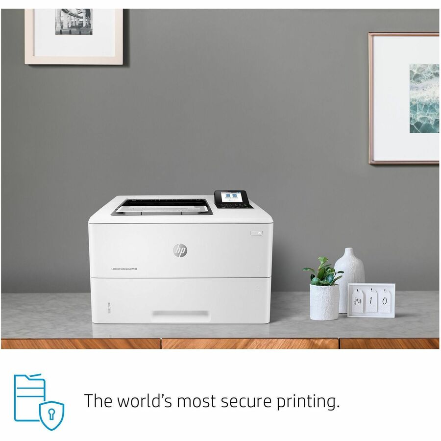 HP LaserJet Enterprise M507 M507dn Desktop Laser Printer - Monochrome - 45 ppm Mono - 1200 x 1200 dpi Print - Automatic 