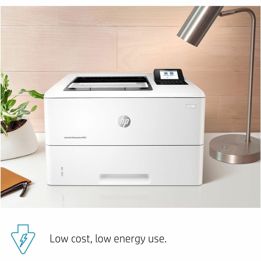 HP LaserJet Enterprise M507 M507dn Desktop Laser Printer - Monochrome - 45 ppm Mono - 1200 x 1200 dpi Print - Automatic 