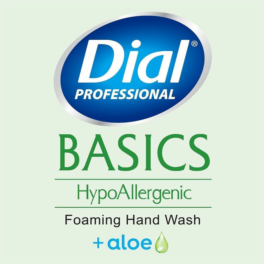 Dial Professional FIT Refill Basics Foam Handwash - Honeysuckle Scent - 1.06 quart - Hand - Moisturizing - Green - 3 / C