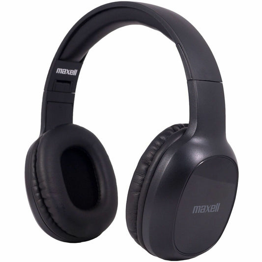 Maxell Bass 13 Wireless Headphones with Mic Bluetooth - Wireless - Bluetooth - 20 Hz to 20 kHz - Over-the-head, On-ear -