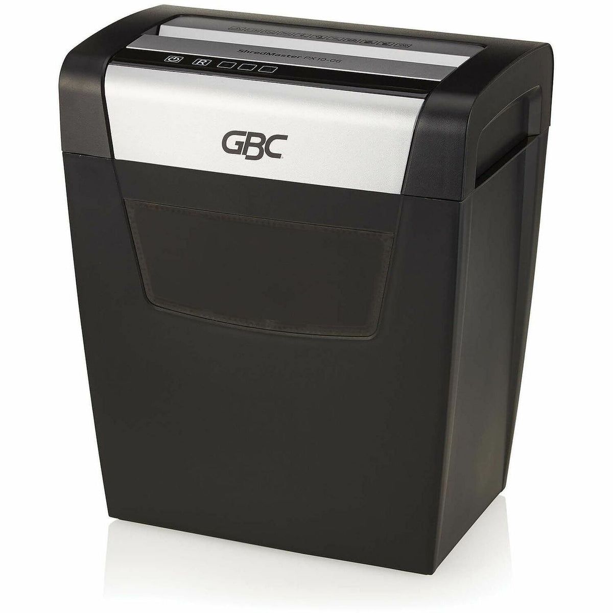 GBC ShredMaster PX10-06 Super Cross-Cut Paper Shredder - Non-continuous Shredder - Super Cross Cut - 10 Per Pass - for s