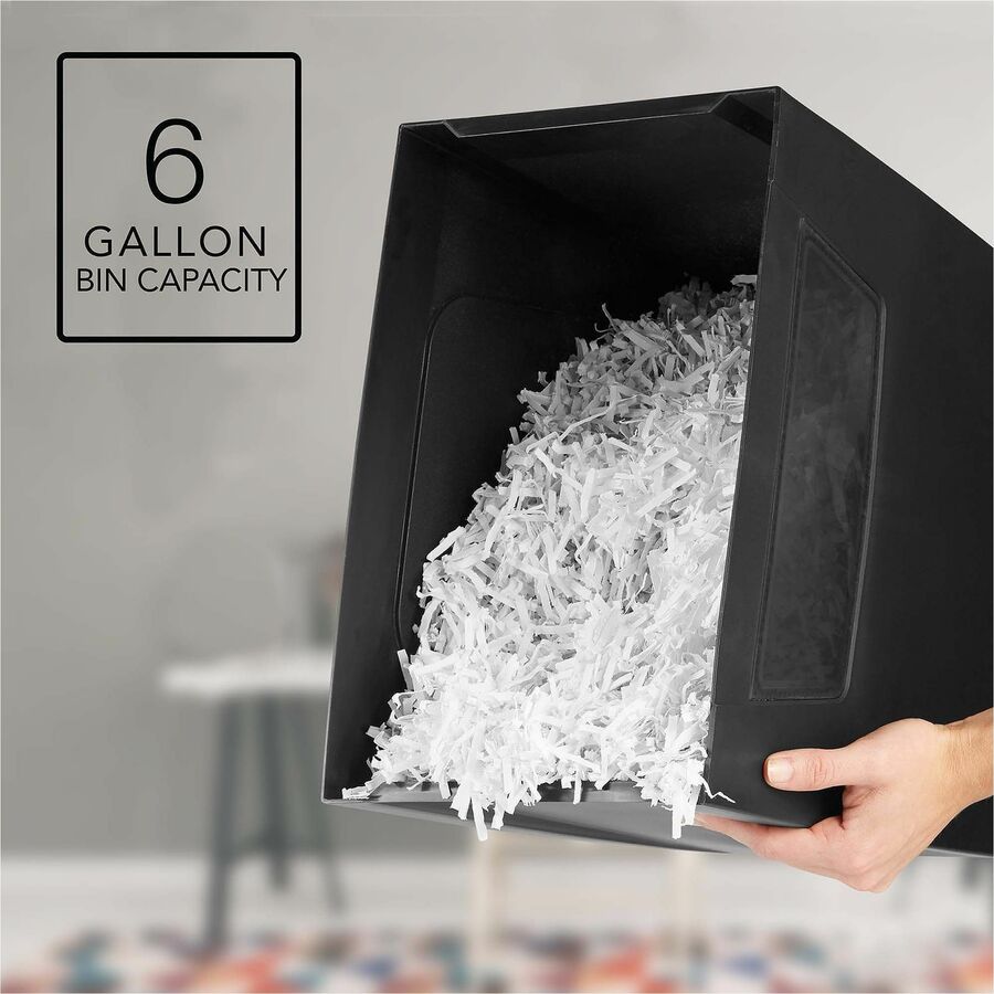 GBC ShredMaster PX10-06 Super Cross-Cut Paper Shredder - Non-continuous Shredder - Super Cross Cut - 10 Per Pass - for s