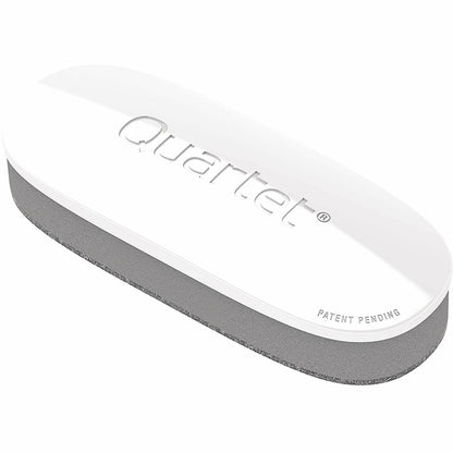 Quartet Dry-Erase Board Eraser - 2" Width x 5" Length - Streak-free, Comfortable Grip, Dustless, Stain Resistant - White