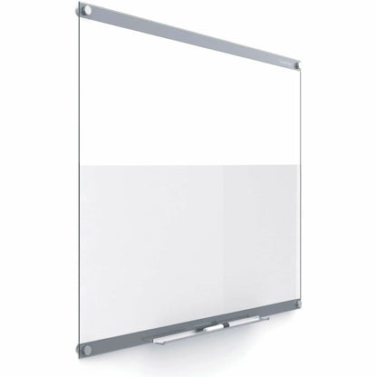 Quartet Infinity Customizable Dry-Erase Board - 36" (3 ft) Width x 24" (2 ft) Height - Clear/White Glass Surface - Recta