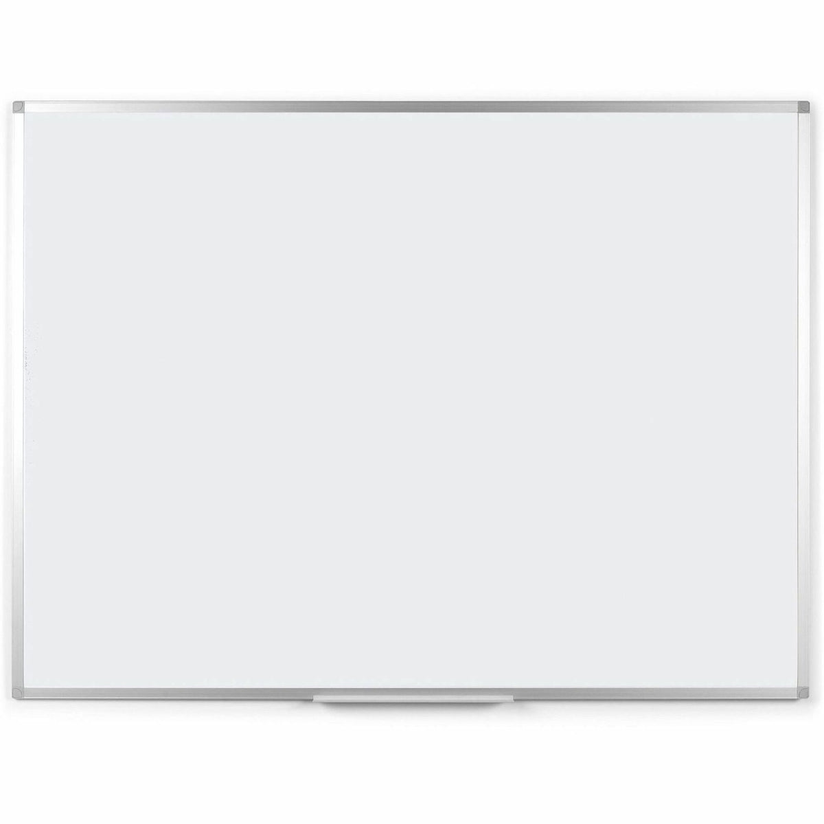MasterVision Ayda Steel Dry Erase Board - 24" (2 ft) Width x 18" (1.5 ft) Height - White Steel Surface - Aluminum Frame 