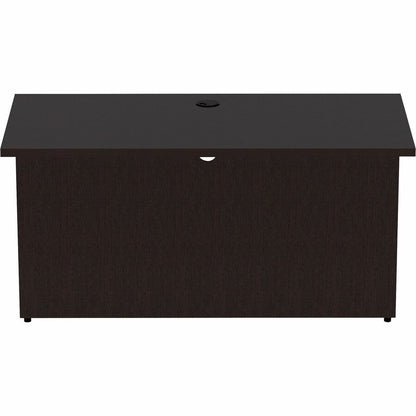 Lorell Essentials Series Bridge - 29.5" Height x 48" Width x 24" Depth Bridge, 1" Thickness Top - Finish: Espresso - 1 E