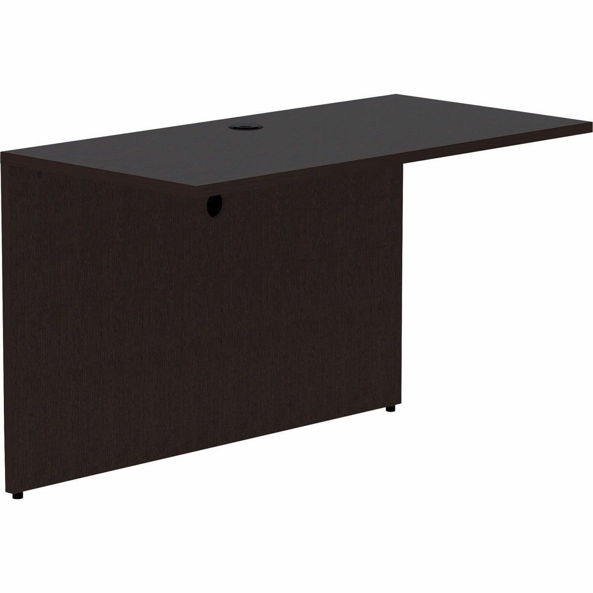 Lorell Essentials Series Bridge - 29.5" Height x 48" Width x 24" Depth Bridge, 1" Thickness Top - Finish: Espresso - 1 E