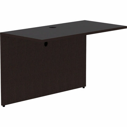 Lorell Essentials Series Bridge - 29.5" Height x 48" Width x 24" Depth Bridge, 1" Thickness Top - Finish: Espresso - 1 E