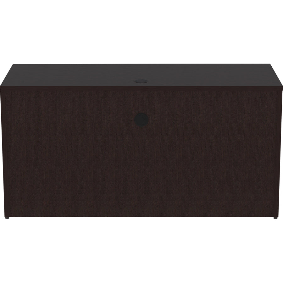 Lorell Essentials Series Credenza Shell - 29.5" Height x 60" Width x 24" Depth Credenza Shell, 1" Thickness Top - 1 Each