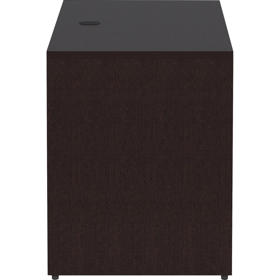 Lorell Essentials Series Credenza Shell - 29.5" Height x 60" Width x 24" Depth Credenza Shell, 1" Thickness Top - 1 Each