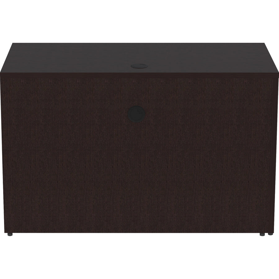 Lorell Essentials Series Return Shell - Rectangle - 29.5" Height x 48" Width x 24" Depth Return Shell, 1" Thickness Top 