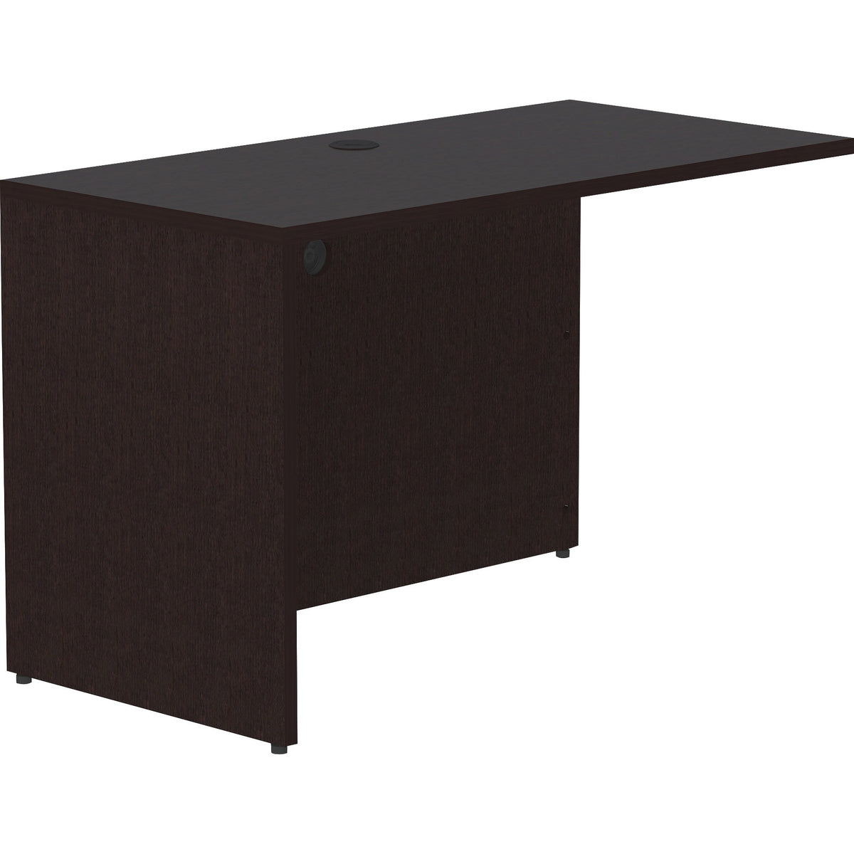 Lorell Essentials Series Return Shell - Rectangle - 29.5" Height x 48" Width x 24" Depth Return Shell, 1" Thickness Top 
