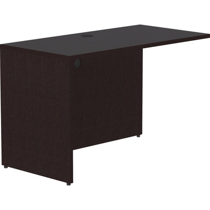 Lorell Essentials Series Return Shell - Rectangle - 29.5" Height x 48" Width x 24" Depth Return Shell, 1" Thickness Top 