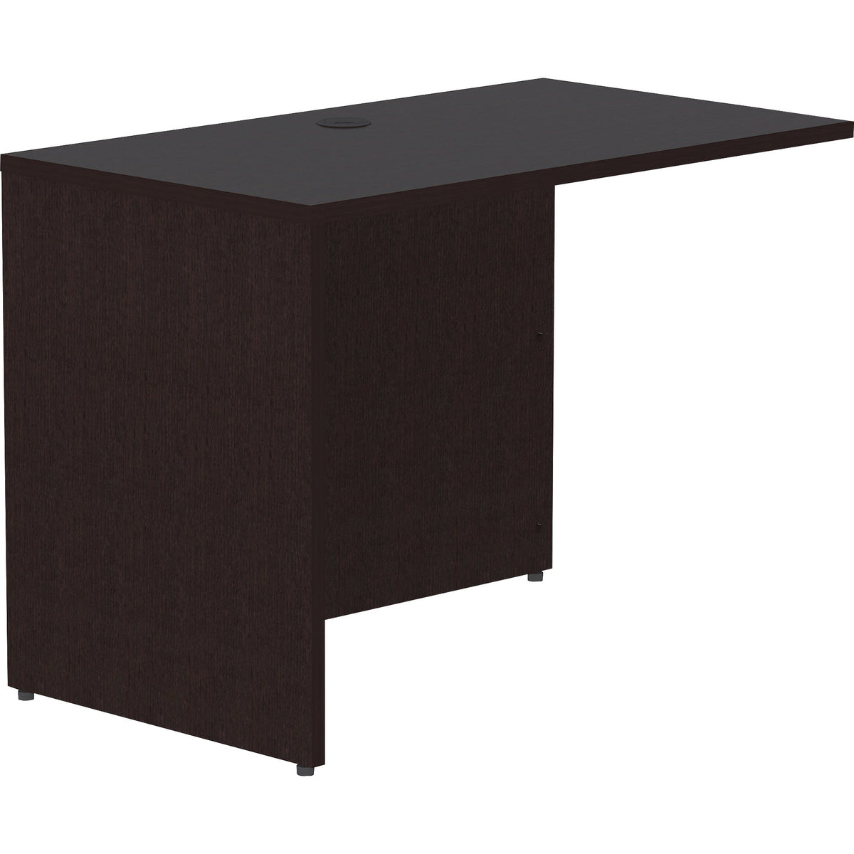 Lorell Essentials Series Return Shell - Rectangle - 29.5" Height x 42" Width x 24" Depth Return Shell, 1" Thickness Top 