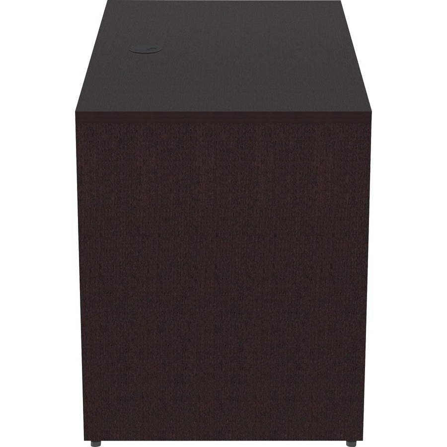 Lorell Essentials Series Return Shell - Rectangle - 29.5" Height x 42" Width x 24" Depth Return Shell, 1" Thickness Top 