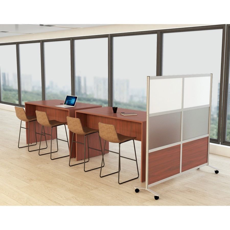 Lorell Essentials Series Standing-Height Table - 41.3" Height x 72" Width x 36" Depth - Band Edge - 1 Each