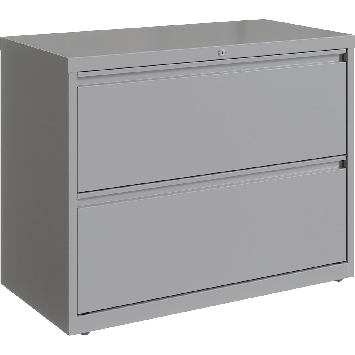 Lorell Fortress Series Lateral File - 36" Width x 18.6" Depth x 28" Height - 2 x Drawer(s) for File - Letter, Legal, A4 