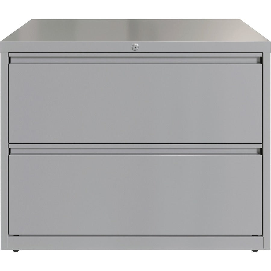 Lorell Fortress Series Lateral File - 36" Width x 18.6" Depth x 28" Height - 2 x Drawer(s) for File - Letter, Legal, A4 
