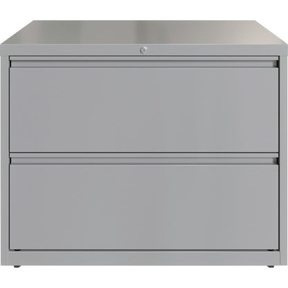 Lorell Fortress Series Lateral File - 36" Width x 18.6" Depth x 28" Height - 2 x Drawer(s) for File - Letter, Legal, A4 