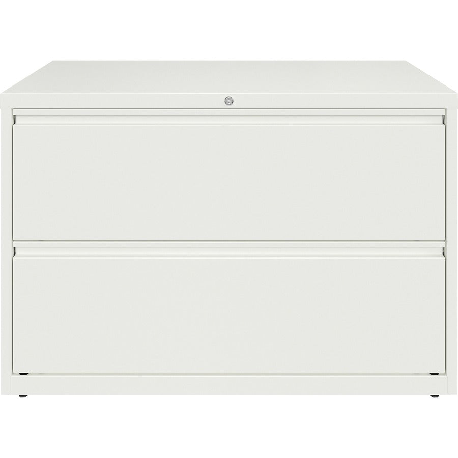Lorell Fortress Series Lateral File - 42" Width x 18.6" Depth x 28" Height - 2 x Drawer(s) for File - Letter, Legal, A4 