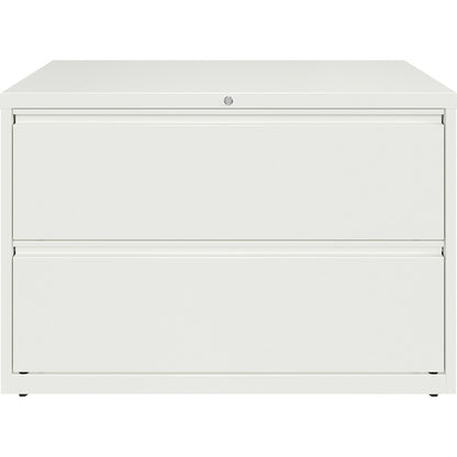 Lorell Fortress Series Lateral File - 42" Width x 18.6" Depth x 28" Height - 2 x Drawer(s) for File - Letter, Legal, A4 