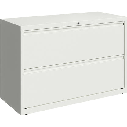 Lorell Fortress Series Lateral File - 42" Width x 18.6" Depth x 28" Height - 2 x Drawer(s) for File - Letter, Legal, A4 