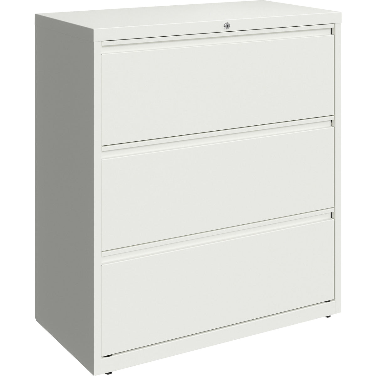 Lorell Fortress Series Lateral File - 36" Width x 18.6" Depth x 40.3" Height - 3 x Drawer(s) for File - Letter, Legal, A