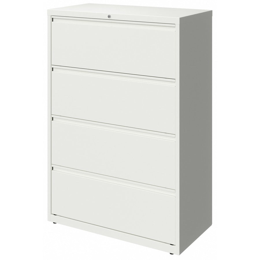 Lorell Fortress Series Lateral File - 36" Width x 18.6" Depth x 52.5" Height - 4 x Drawer(s) for File - Letter, Legal, A