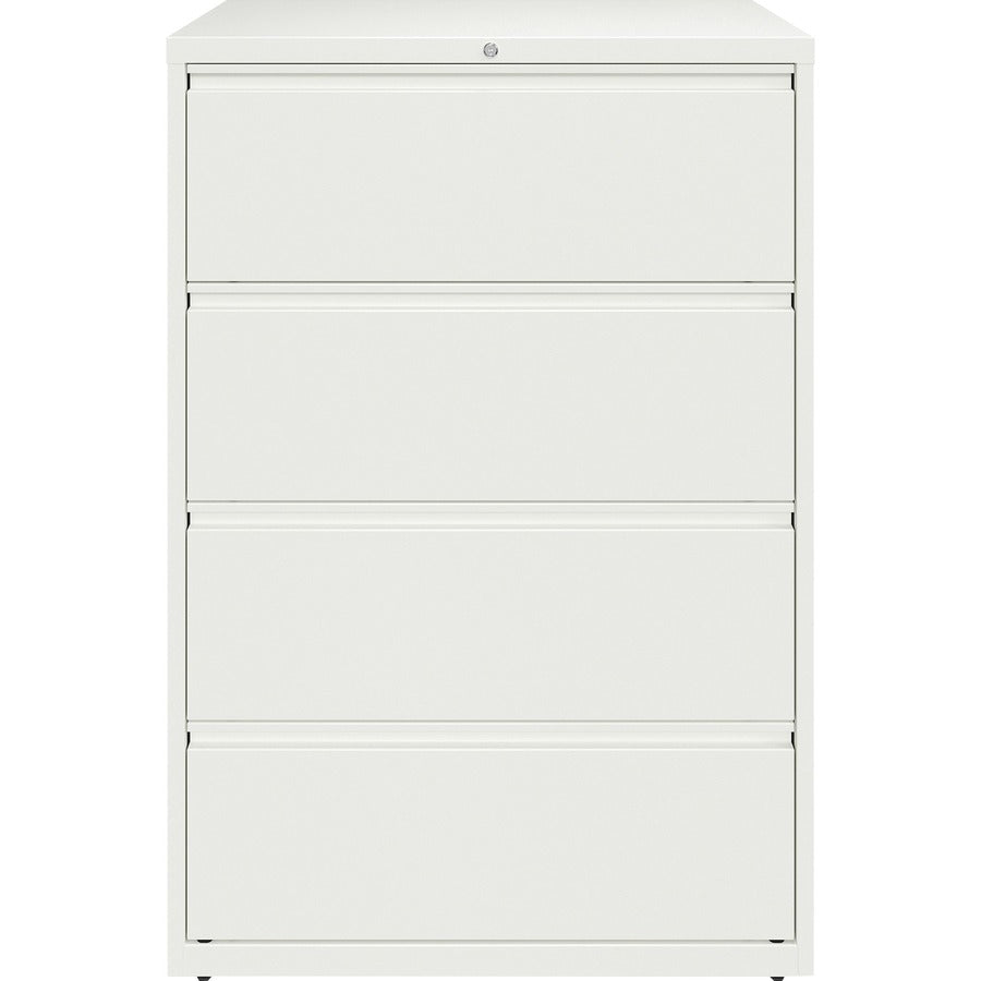 Lorell Fortress Series Lateral File - 36" Width x 18.6" Depth x 52.5" Height - 4 x Drawer(s) for File - Letter, Legal, A