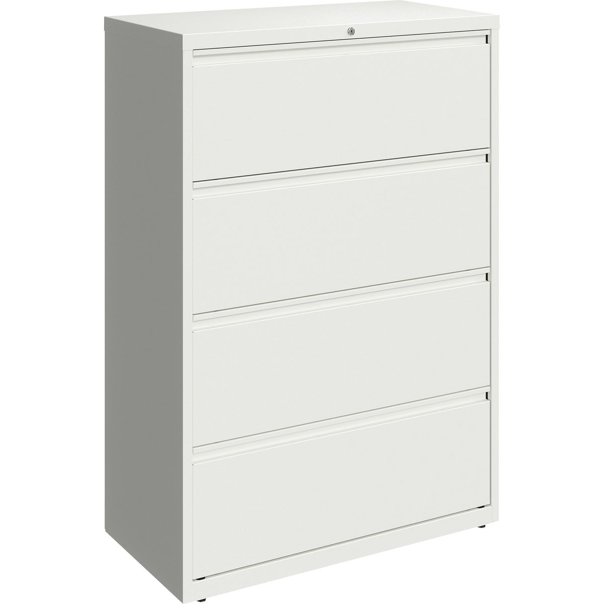 Lorell Fortress Series Lateral File - 36" Width x 18.6" Depth x 52.5" Height - 4 x Drawer(s) for File - Letter, Legal, A