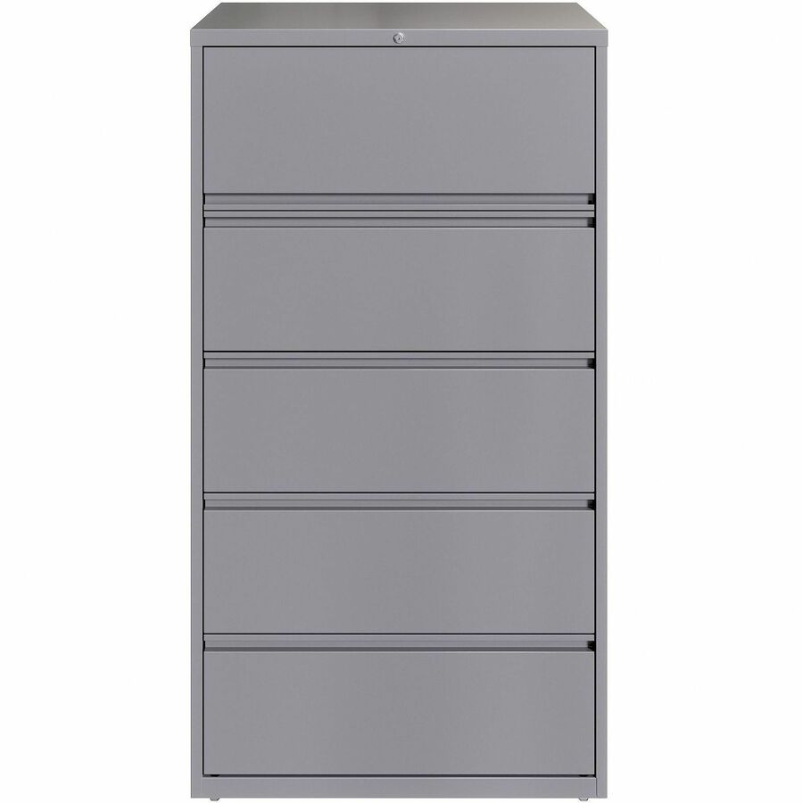 Lorell Fortress Series Lateral File - 36" Width x 18.6" Depth x 67.6" Height - 5 x Drawer(s) for File - Letter, Legal, A
