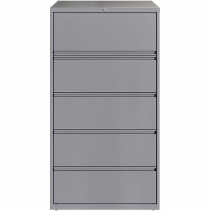 Lorell Fortress Series Lateral File - 36" Width x 18.6" Depth x 67.6" Height - 5 x Drawer(s) for File - Letter, Legal, A