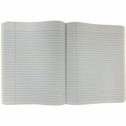 Sparco College Ruled Composition Notebook - 100 Pages - Sewn - Front Ruling Surface - 2.10" Height x 7.3" Width x 9.9" L