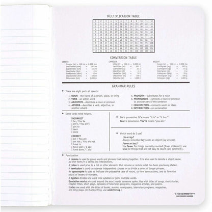 Mead College Ruled Comp Book - 100 Sheets - Sewn - 9 3/4" x 7 1/2" Sheet Size - 9" Height x 7" Width x 0.5" Length - Whi