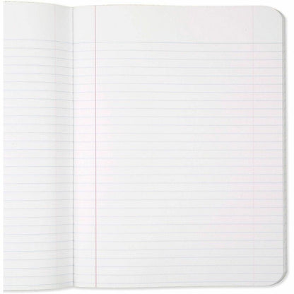 Mead College Ruled Comp Book - 100 Sheets - Sewn - 9 3/4" x 7 1/2" Sheet Size - 9" Height x 7" Width x 0.5" Length - Whi