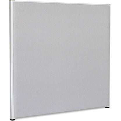 Lorell Panel System Partition Fabric Panel - 48" Width x 48" Height - Fabric, Steel - Gray - 1 Each