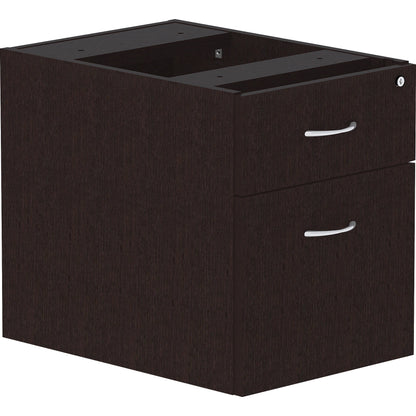 Lorell Essentials Series Box/File Hanging File Cabinet - 18.9" Height x 15.5" Width x 21.9" Depth Pedestal - Total Drawe
