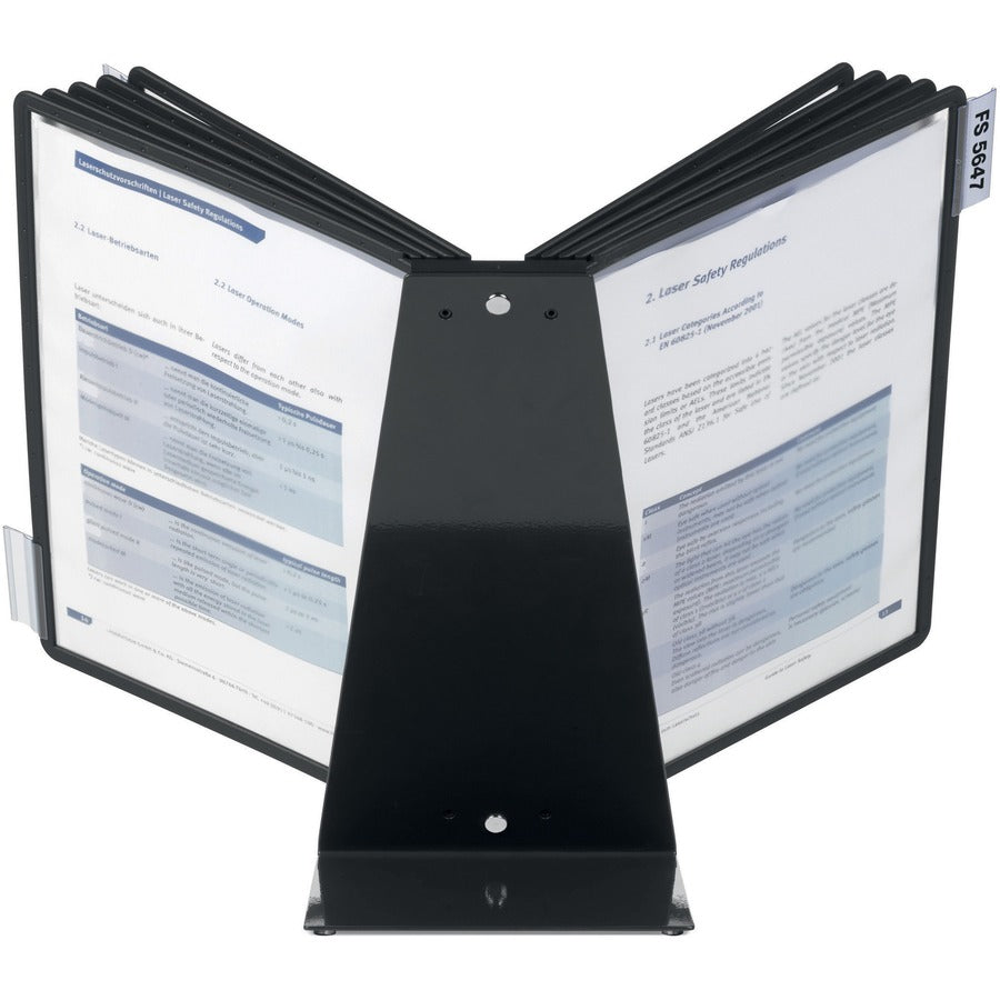VARIO Table 10 Display Panel System - Table - Support A4 8.50" x 11" Media - Sturdy, Non Expandable, Anti-glare, Rugged 