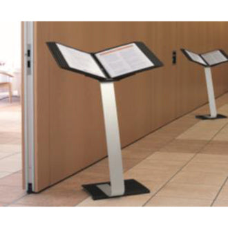 SHERPA Stand Pro 10 - Support Letter 8.50" x 11" Media - Rugged, Anti-glare - Black - 3.5" Height x 14.7" Width x 42.6" 